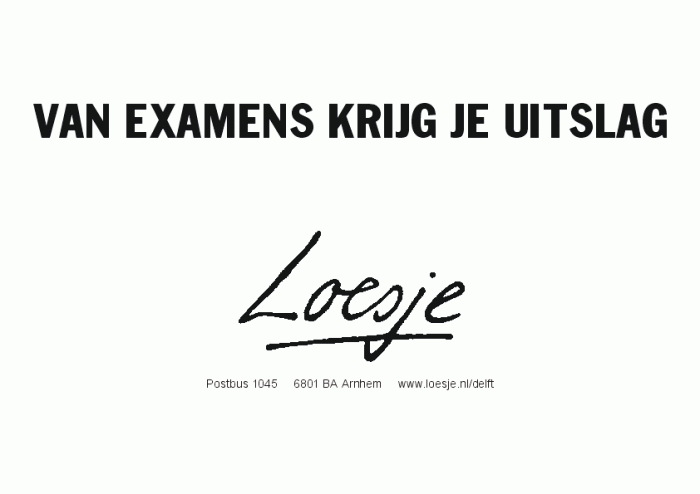 examensuitslagloesje